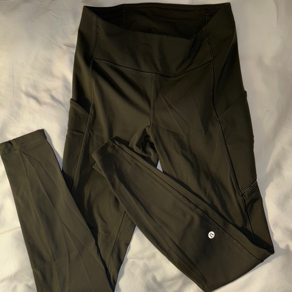 Lululemon Olive Green Leggings
